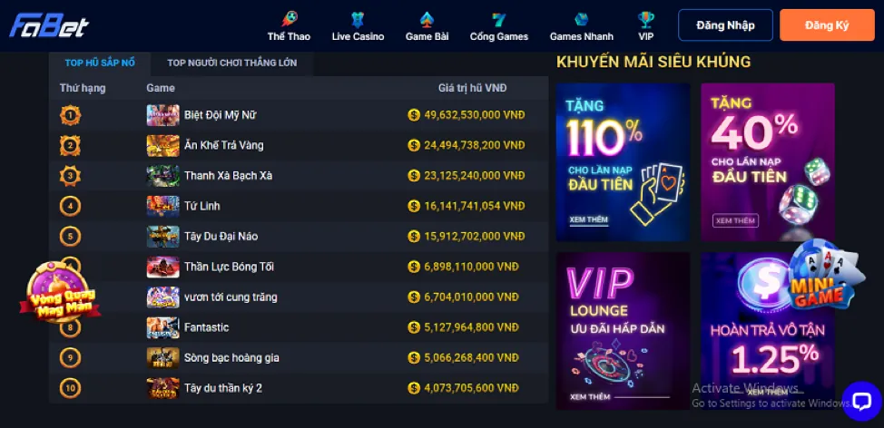Cờ Bạc Có Trách Nhiệm tại 6fff Casino